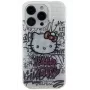 Hello Kitty HKHCP15SHDGPHT iPhone 15 / 14 / 13 6.1 kova kotelo IML Kitty On Bricks Graffiti valkoinen
