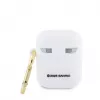 Hello Kitty HKA23DKHSH silikoni 3D Kitty Head kotelo Apple AirPods 1/2 - valkoinen