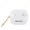 Hello Kitty Apple AirPods Pro kotelo silikoni 3D Kitty Head valkoinen