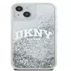 DKNY Apple iPhone 15 -kovakotelo Liquid Glitter Big Logo musta