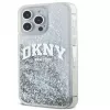 DKNY Apple iPhone 15 Pro 6.1 -kovakotelo Liquid Glitter Big Logo musta