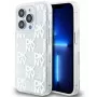 DKNY Apple iPhone 15 Pro 6.1 -kovakotelo Liquid Glitter Multilogo valkoinen