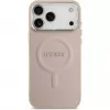 Guess Apple iPhone 17 Pro Max silikonikotelo MagSafe Classic -logolla pinkki