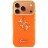 Guess IML 4G Script Metal -suojakotelo iPhone 17 Prolle, oranssi