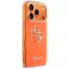 Guess IML 4G Script Metal -suojakotelo iPhone 17 Prolle, oranssi