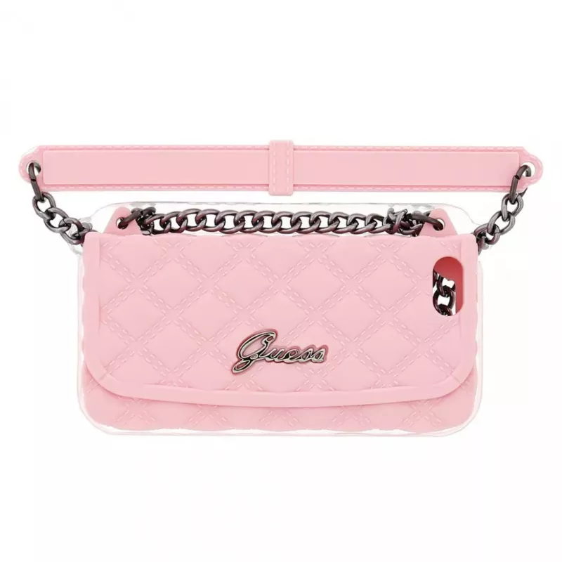 Apple Quilted Clutch -silikonikotelo iPhone 6 pinkki