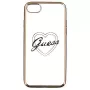 Guess Apple iPhone 7/8 Apple Heart TPU -kotelo kulta