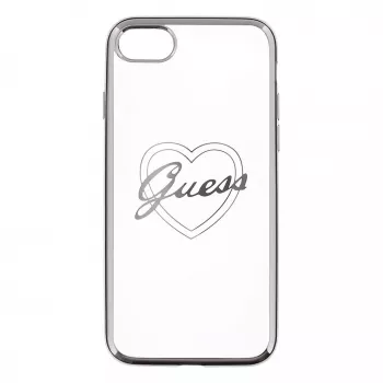 Guess Apple iPhone 7 / 8 Heart TPU -kotelo hopea