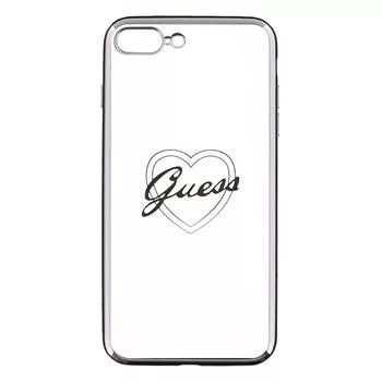 Guess Apple iPhone 7 Plus / 8 Plus Apple Heart TPU -kotelo hopea