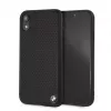 BMW Apple iPhone XR Perforated Leather -kovakotelo musta
