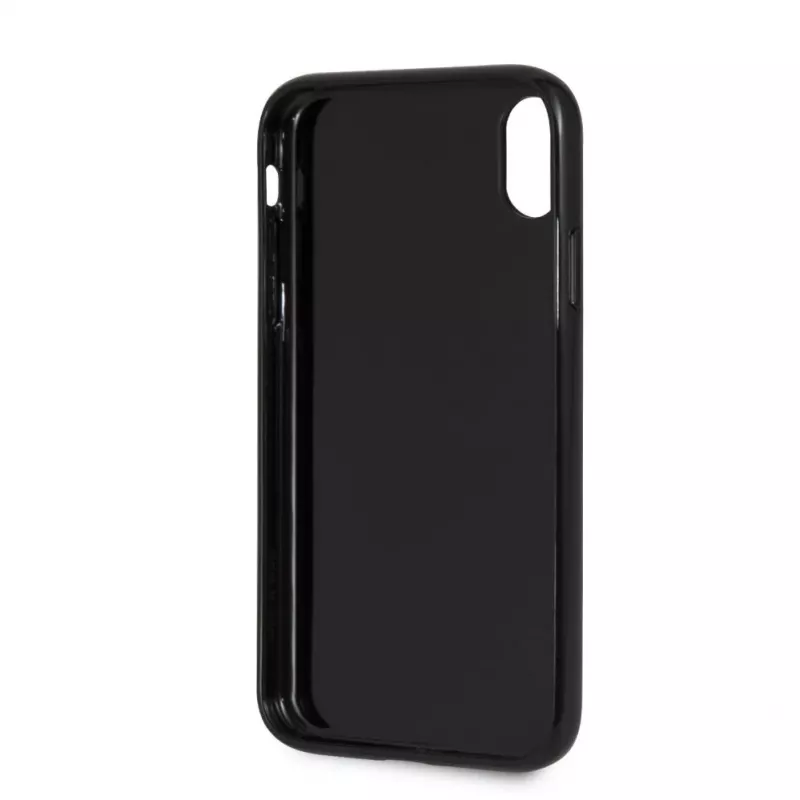 BMW Apple iPhone XR Signature -kovakotelo aito hiilikuitu musta
