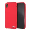 BMW Apple iPhone XR -kovakotelo silikoni punainen