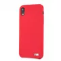 BMW Apple iPhone XR -kovakotelo silikoni punainen