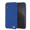 BMW Apple iPhone XR -kovakotelo silikoni navy