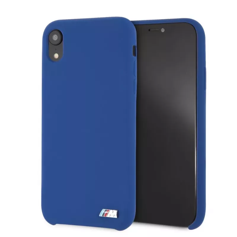 BMW Apple iPhone XR -kovakotelo silikoni navy