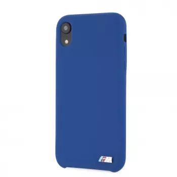 BMW Apple iPhone XR -kovakotelo silikoni navy