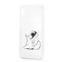 Karl Lagerfeld Apple iPhone XR Fun Choupette No Rope -kovakotelo läpinäkyvä