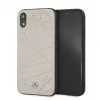Mercedes-Benz Apple iPhone XR Twister aito nahka -kovakotelo harmaa