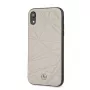 Mercedes-Benz Apple iPhone XR Twister aito nahka -kovakotelo harmaa