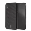Mercedes-Benz Apple iPhone XR -kovakotelo aito hiilikuitu musta