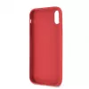 Guess Apple iPhone XR Debossed PU Leather -kovakotelo peony punainen