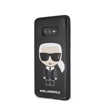 Karl Lagerfeld Samsung Galaxy S10e Ikonik Full Body PC/TPU -kotelo musta