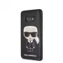 Karl Lagerfeld Samsung Galaxy S10e Ikonik Full Body PC/TPU -kotelo musta