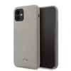 Mercedes-Benz Apple iPhone 11 Liquid Silicone -kotelo harmaa