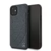Mercedes-Benz Apple iPhone 11 Quilted aito nahka -kotelo sininen