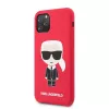 Karl Lagerfeld Iconic -suojakotelo Apple iPhone 11 Pro - punainen