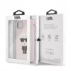 Karl Lagerfeld Apple iPhone 11 Pro Max Silicone Fullbody Ikonic pinkki