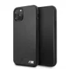 BMW Apple iPhone 11 Pro -kovakotelo sileä PU-nahka musta