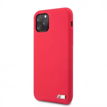 BMW Apple iPhone 11 Pro suojakotelo silikoni punainen