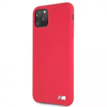 BMW Apple iPhone 11 Pro Max suojakotelo silikoni punainen