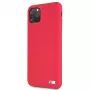 BMW Apple iPhone 11 Pro Max suojakotelo silikoni punainen