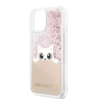 Guess Apple iPhone 11 Pro Glitter Peek and Boo -suojakuori Pink