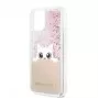 Guess Apple iPhone 11 Pro Glitter Peek and Boo -suojakuori Pink