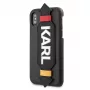 Karl Lagerfeld Apple iPhone X/XS PU-kotelo hihnalla musta