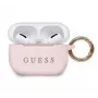 Guess Apple silikonikotelo AirPods Pro vaaleanpunainen