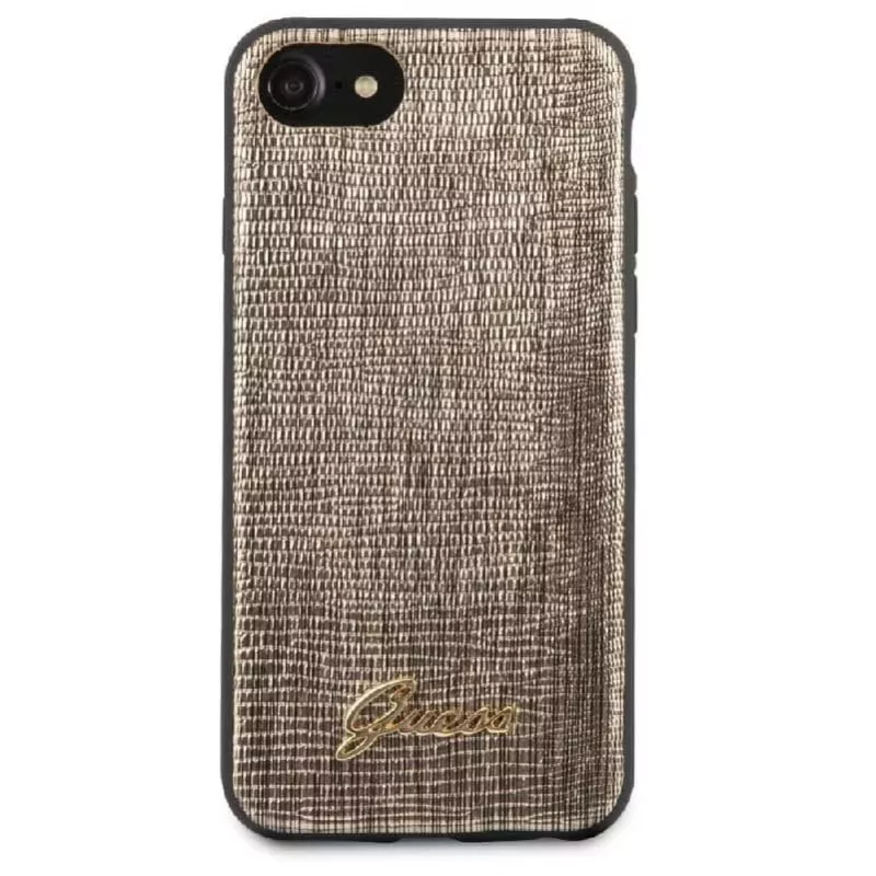 Guess Apple iPhone 7/8/SE2020 Lizard-kotelo kulta