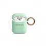 Guess AirPods Pro Glitter -silikonikotelo vihreä