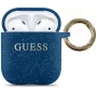 Guess AirPods -silikonikotelo sininen