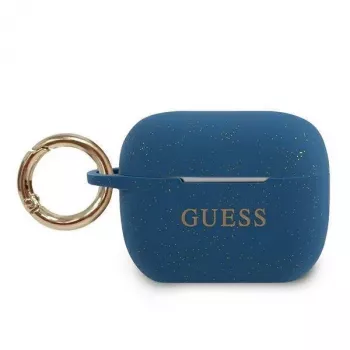 Guess AirPods Pro -silikonikotelo sininen