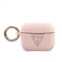 Guess AirPods Pro Triangle -silikonikotelo pinkki