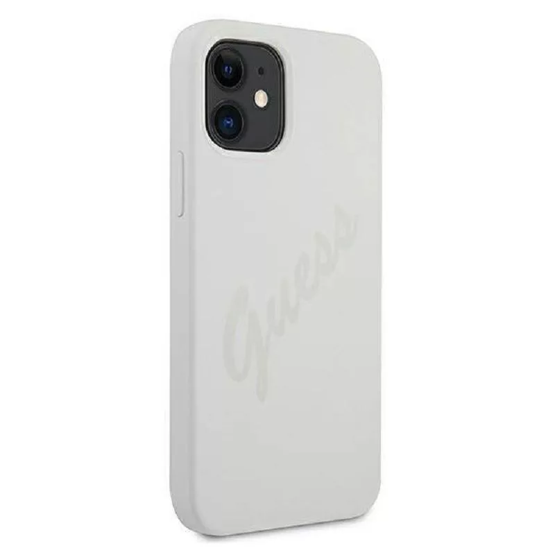 Guess Apple iPhone 12 Mini 5,4 tuuman Vintage -kuori kerma