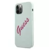 Guess Apple iPhone 12 Pro Max 6,7 tuuman Fuschia -kuori sininen