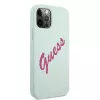 Guess Apple iPhone 12 Pro Max 6,7 tuuman Fuschia -kuori sininen