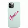 Guess Apple iPhone 12 Pro Max 6,7 tuuman Fuschia -kuori sininen
