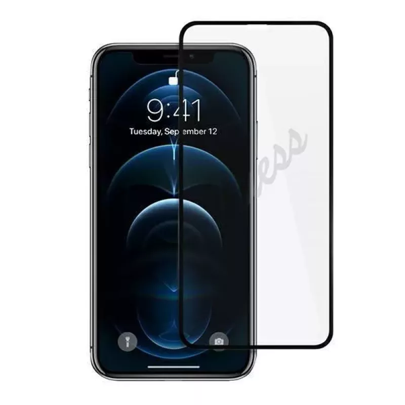 Guess Tempered Glass GUSPP12LSLTR -näytönsuojakalvo Apple iPhone 12 Pro Max 6,7 tuuman Vintage Magic Logo