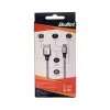 BULLET Lightning USB-A-kaapeli 1m, 2,4A valkoinen